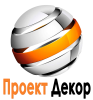 Логотип компании «ПРОЕКТДЕКОР»
