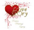 Логотип компании «БРАЧНОЕ АГЕНТСТВО LOVE STORY»
