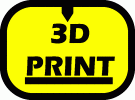 Логотип компании «3D ПЕЧАТЬ»