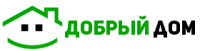 Логотип компании «Компания добрый дом. оцилиндрованное бревно.»