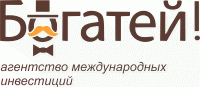 Логотип компании «Агентство международных инвестиций богатей!»