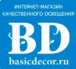Логотип компании «BasicDecor - Интернет-магазин светильников»