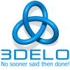 Логотип компании «3delo - 3d принтеры и 3d печать»