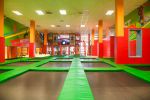 Логотип компании «Батутные арены justjump»