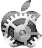 Логотип компании «Apple service»