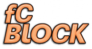 Логотип компании «*fc block* - строительные материалы от производителя»