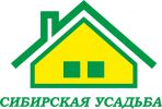 Логотип компании «Сибирская усадьба* магазин красок для древесины»