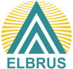 Логотип компании «Лифтостроительный завод *elbrus*»