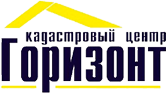 Логотип компании «Кадастровый центр Горизонт»