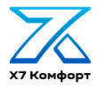 Логотип компании «Х7 Комфорт»